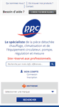 Mobile Screenshot of pieces-chauffe.fr